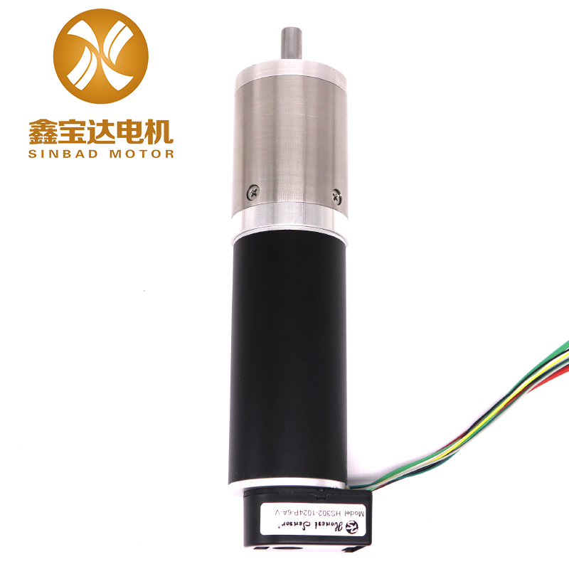 High power and torque 24v brushless dc motor with gearbox and encoder XBD-4088 3