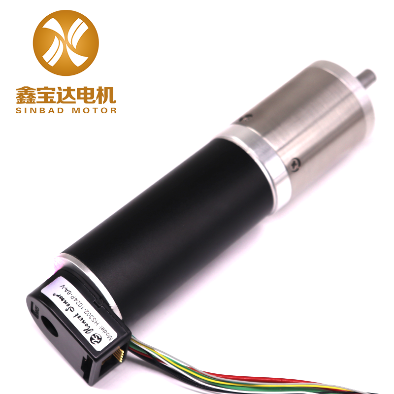 High power and torque 24v brushless dc motor with gearbox and encoder XBD-4088 4